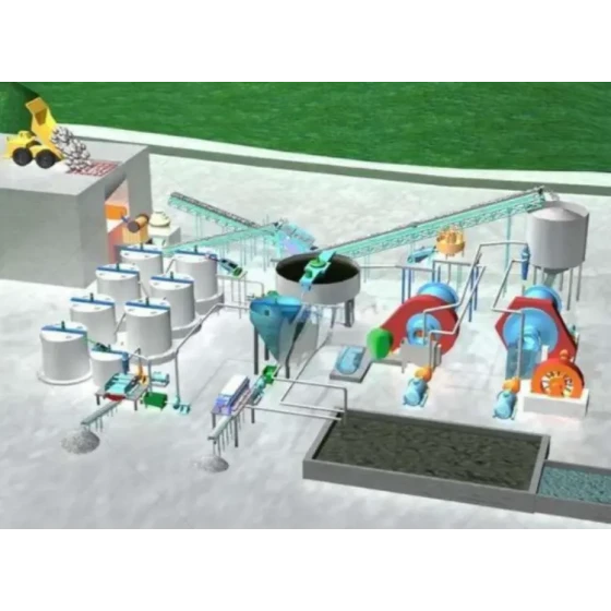 Gold Extraction Test by Chloride Leaching